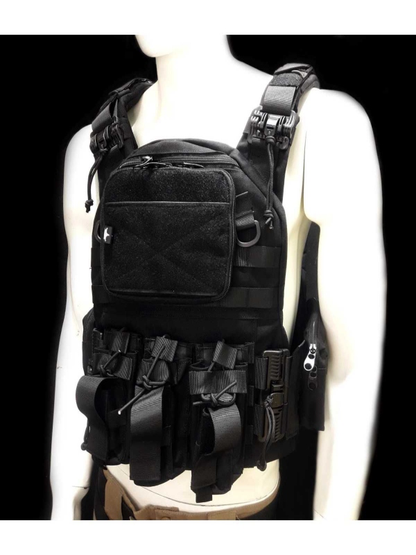 Chaleco táctico Scorpion porta placas antibalas